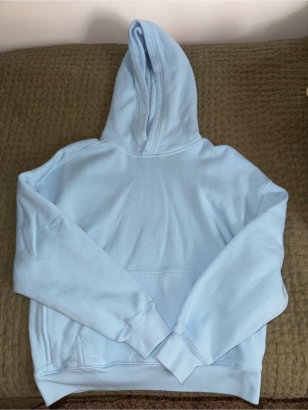 NWOT Hollister Light Blue Hoodie